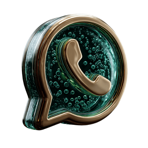 KL Escort Girl 3D WhatsApp icon with gold trim. Contact us for KL Sex Escort Girl & Malaysia Call Girl booking. Malaysia Sex Service