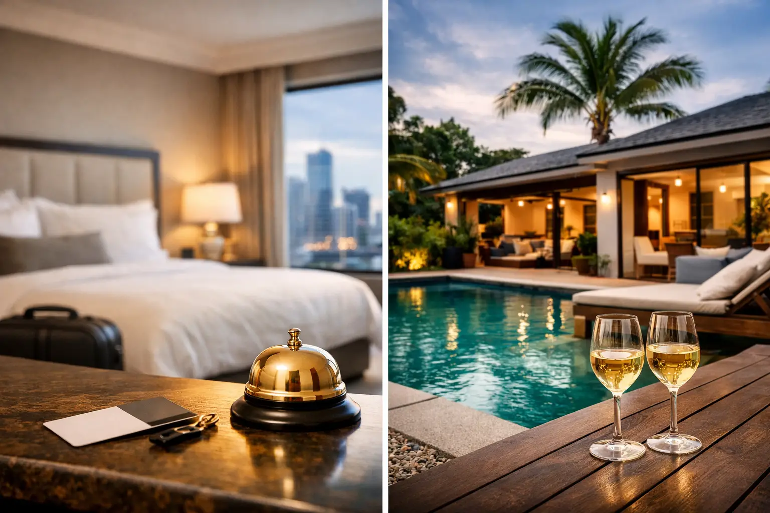 Hotel Booking Versus Private Residence